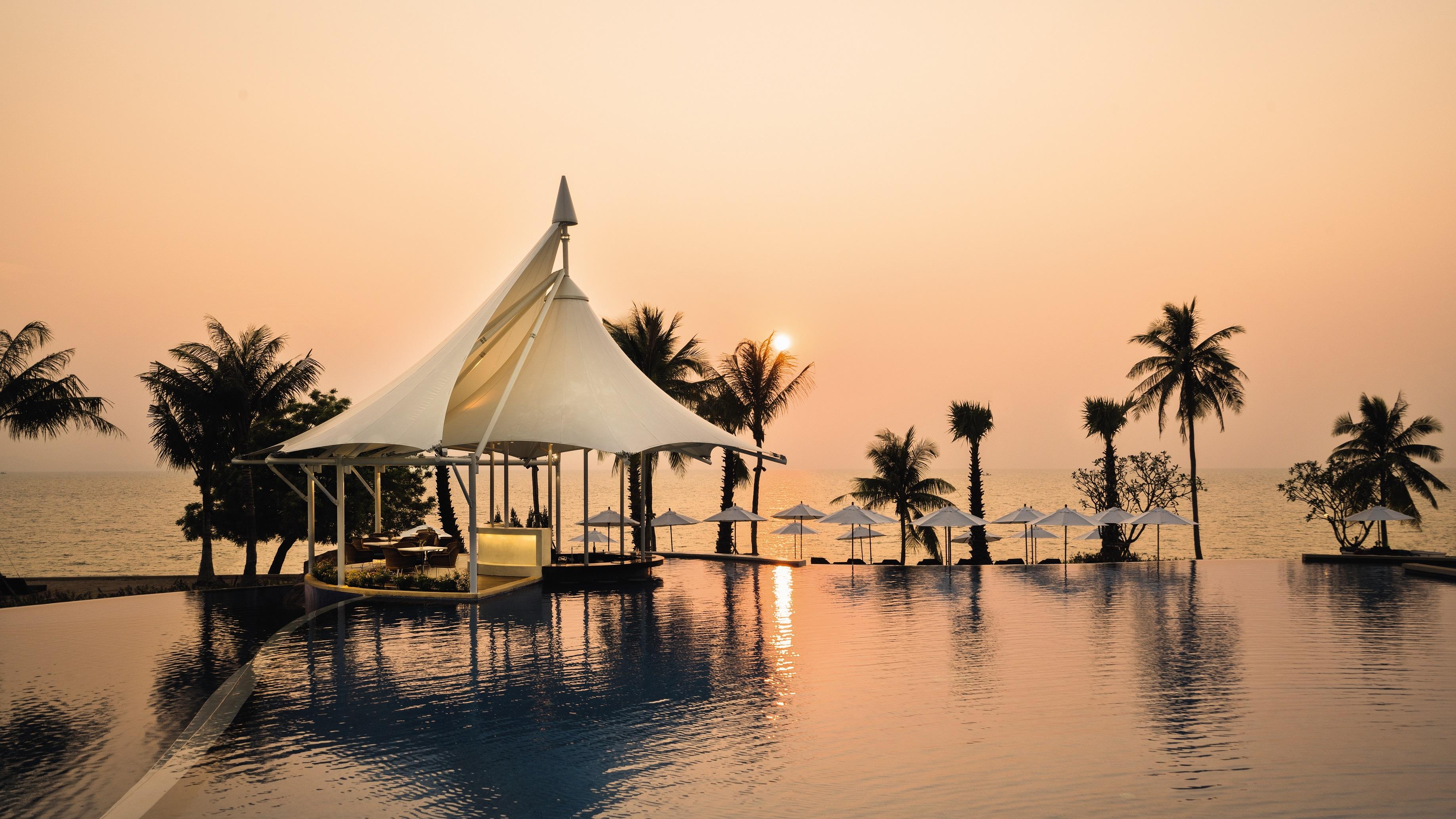 Moevenpick Siam Hotel Na Jomtien Pattaya Na Chom Thian Eksteriør billede